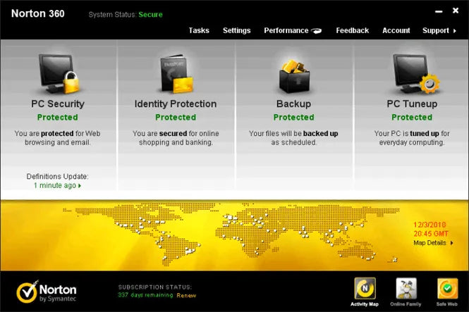 Norton 360 Premium EU Key (1 Year / 10 Devices) + 75 GB Cloud Storage