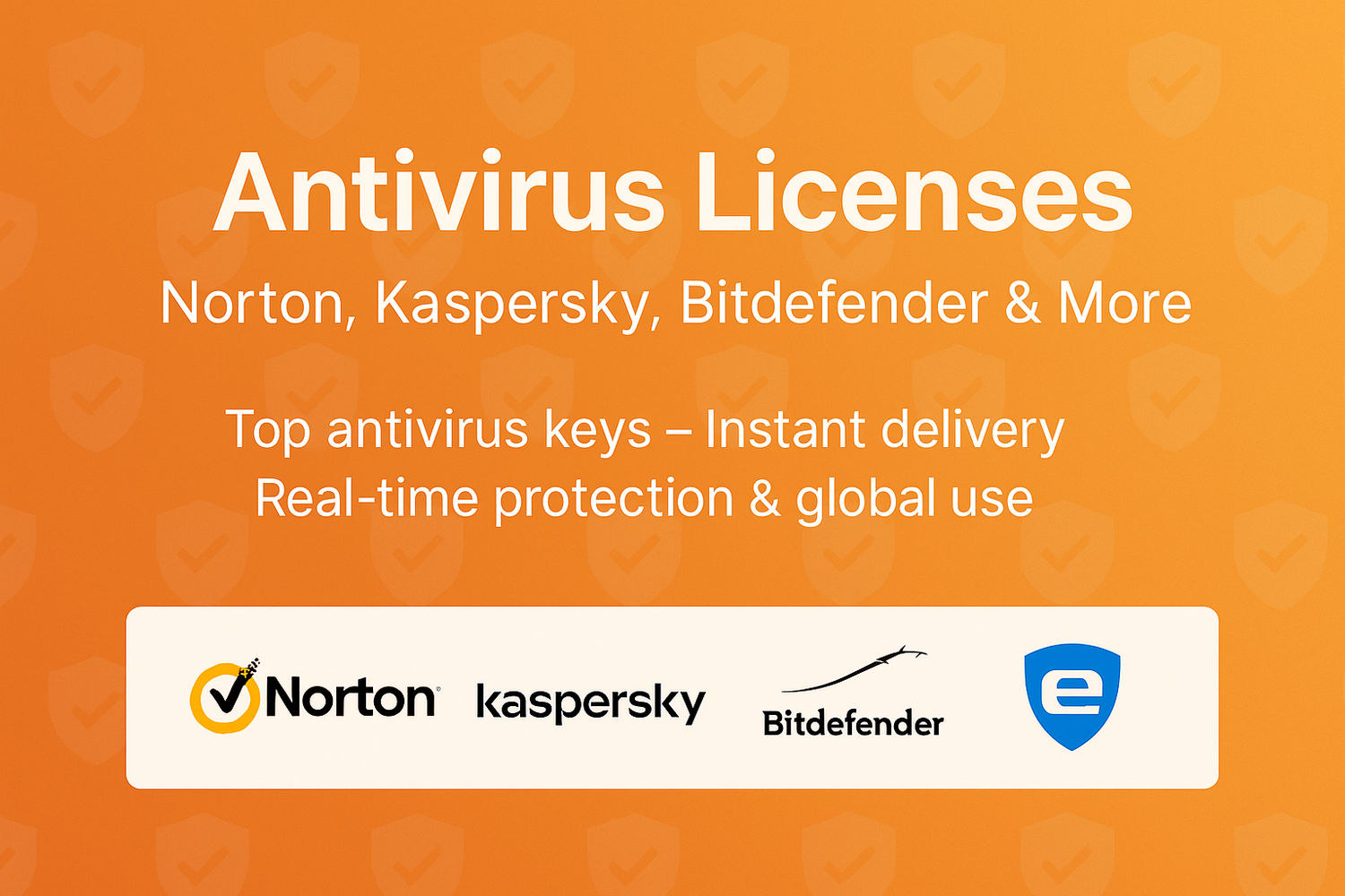 Antivirus Licenses – Norton, Kaspersky, Bitdefender & More