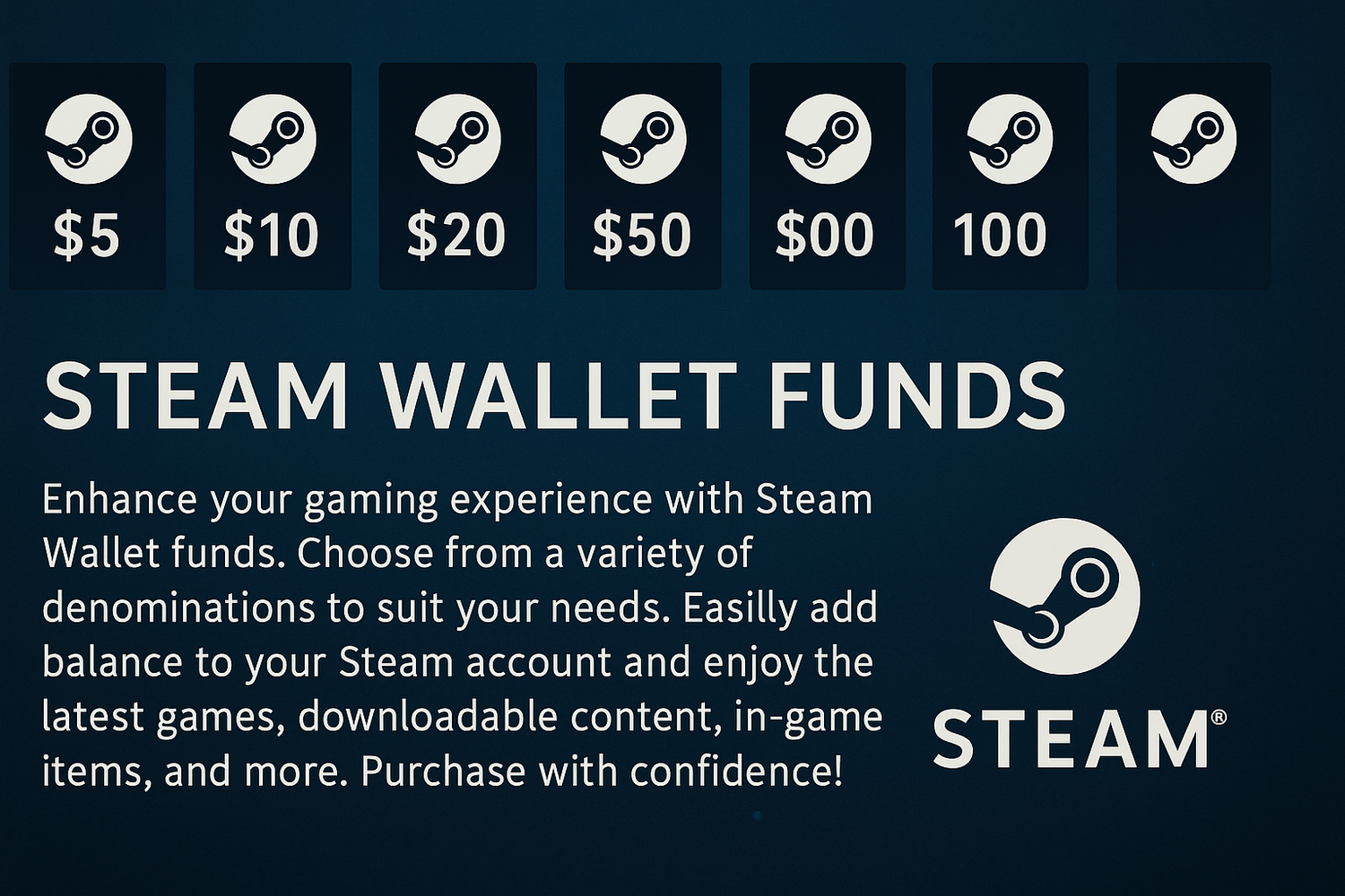 Steam Wallet Codes – Instant Delivery & Global Use