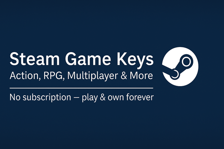 Steam Game Keys – Action, RPG, Multiplayer & More