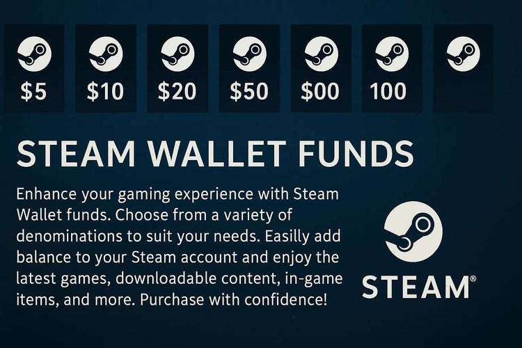 Steam Wallet Codes – Instant Delivery & Global Use