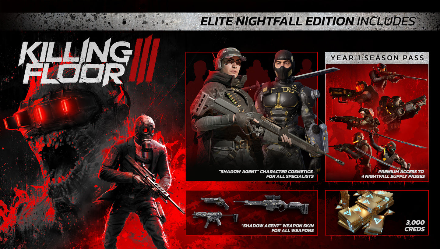 Killing Floor 3 Elite Nightfall Edition EU PC Steam CD Key