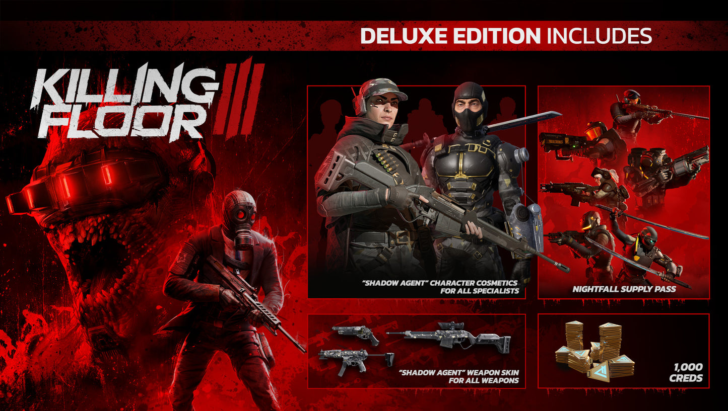 Killing Floor 3 Deluxe Edition + Pre-Order Bonus DLC Steam CD Key