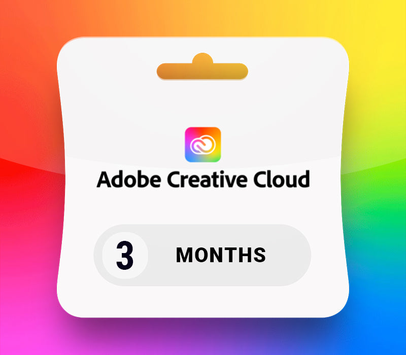 Adobe Creative Cloud Pro - 3 Months Key EU/ASIA