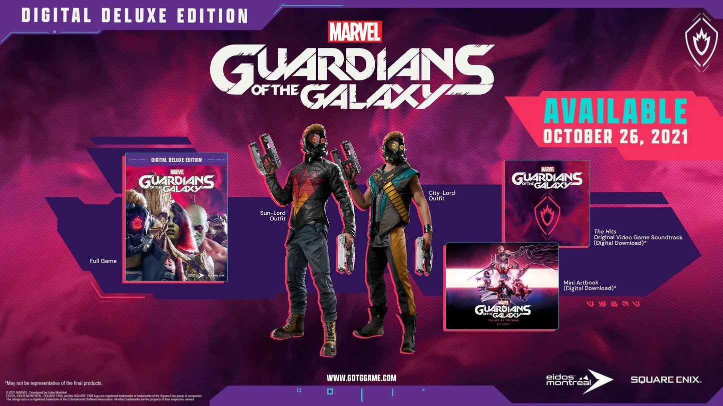 Marvel's Guardians of the Galaxy Steam CD Key