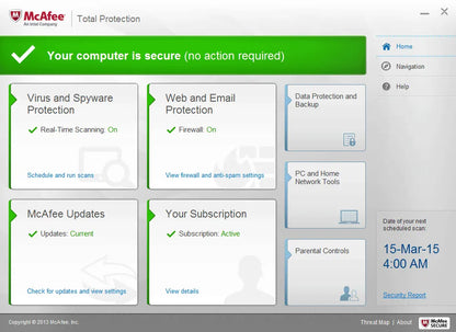 McAfee Total Protection 2023 Key (1 Year / 1 Device)