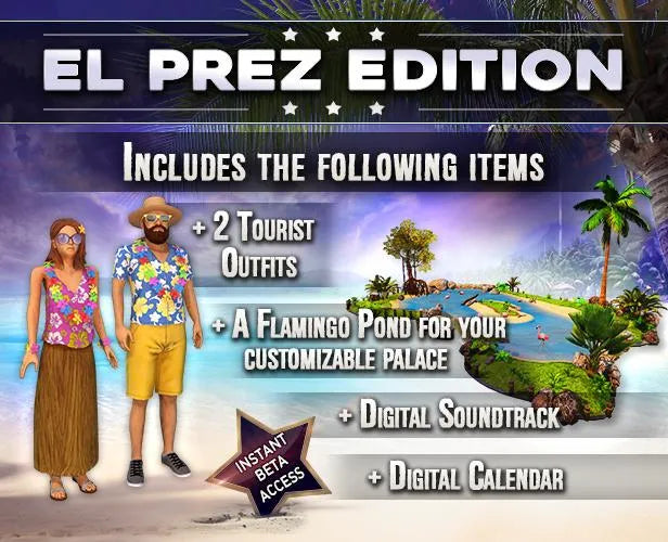 Tropico 6 El Prez Edition PC EU Steam CD Key