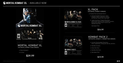 Mortal Kombat XL PC Steam CD Key