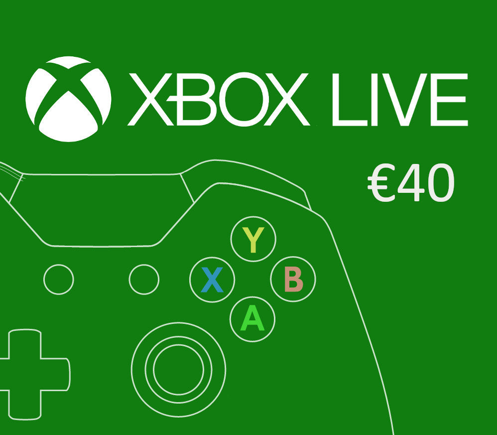 XBOX Live €40 Prepaid Card EU