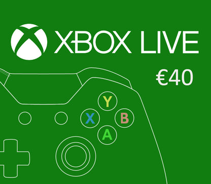 XBOX Live €40 Prepaid Card EU